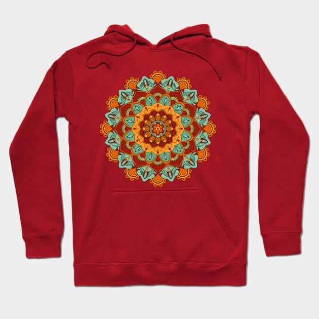 Mandala design F Hoodie by Jean Plout Designs